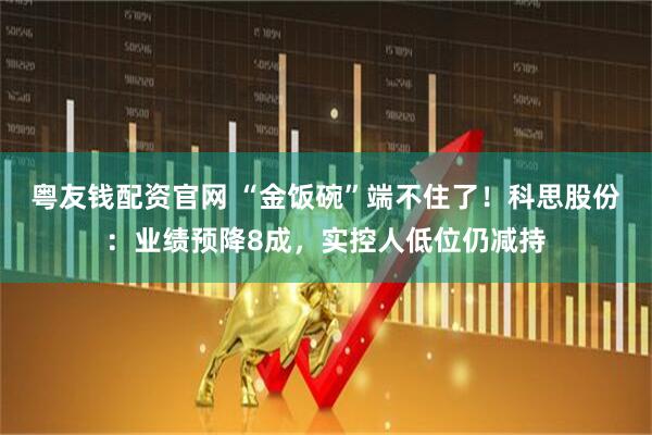 粤友钱配资官网 “金饭碗”端不住了！科思股份：业绩预降8成，实控人低位仍减持
